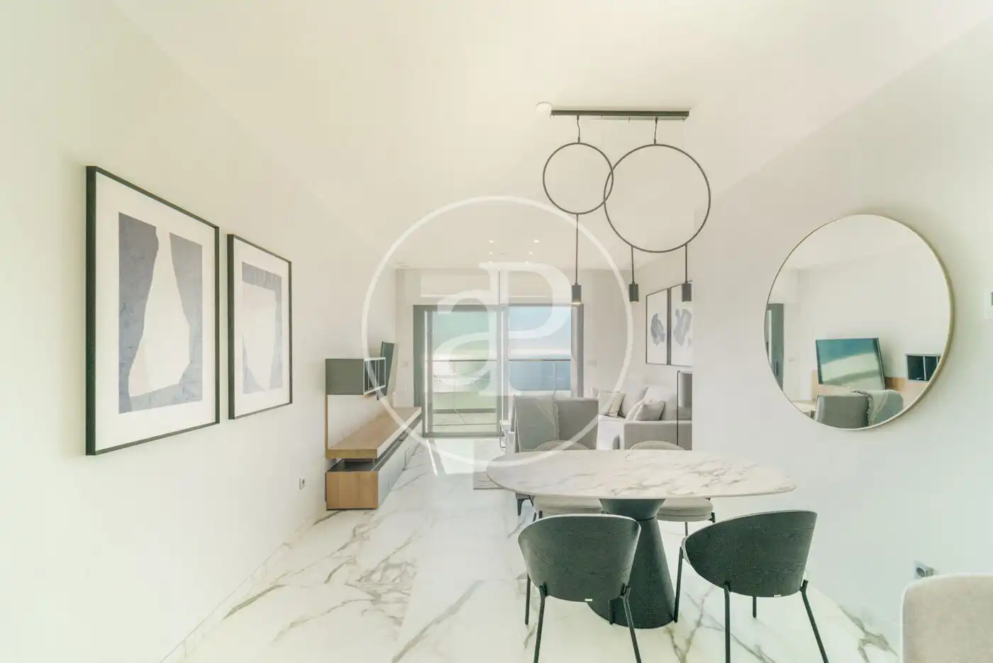 Sala de estar de Piso en venta en Benidorm con Aire acondicionado, Calefacción y Jardín privado