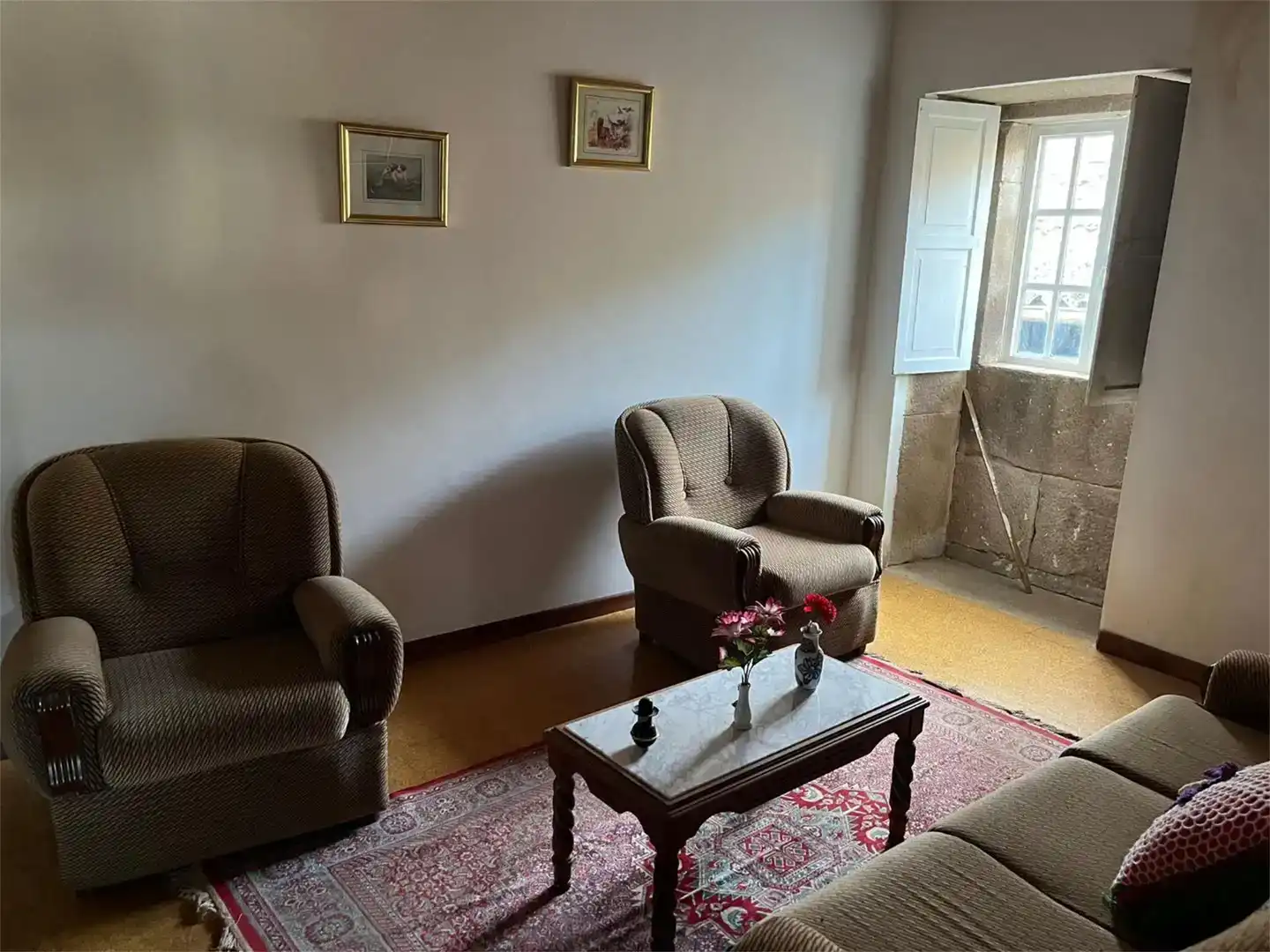 Sala de estar de Piso en venta en Lalín