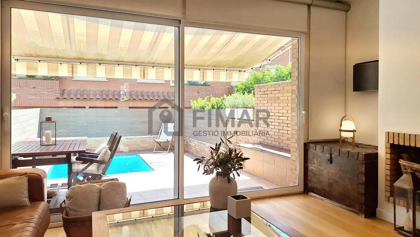 Terraza de Casa o chalet en venta en Vilassar de Mar con Aire acondicionado, Calefacción y Jardín privado