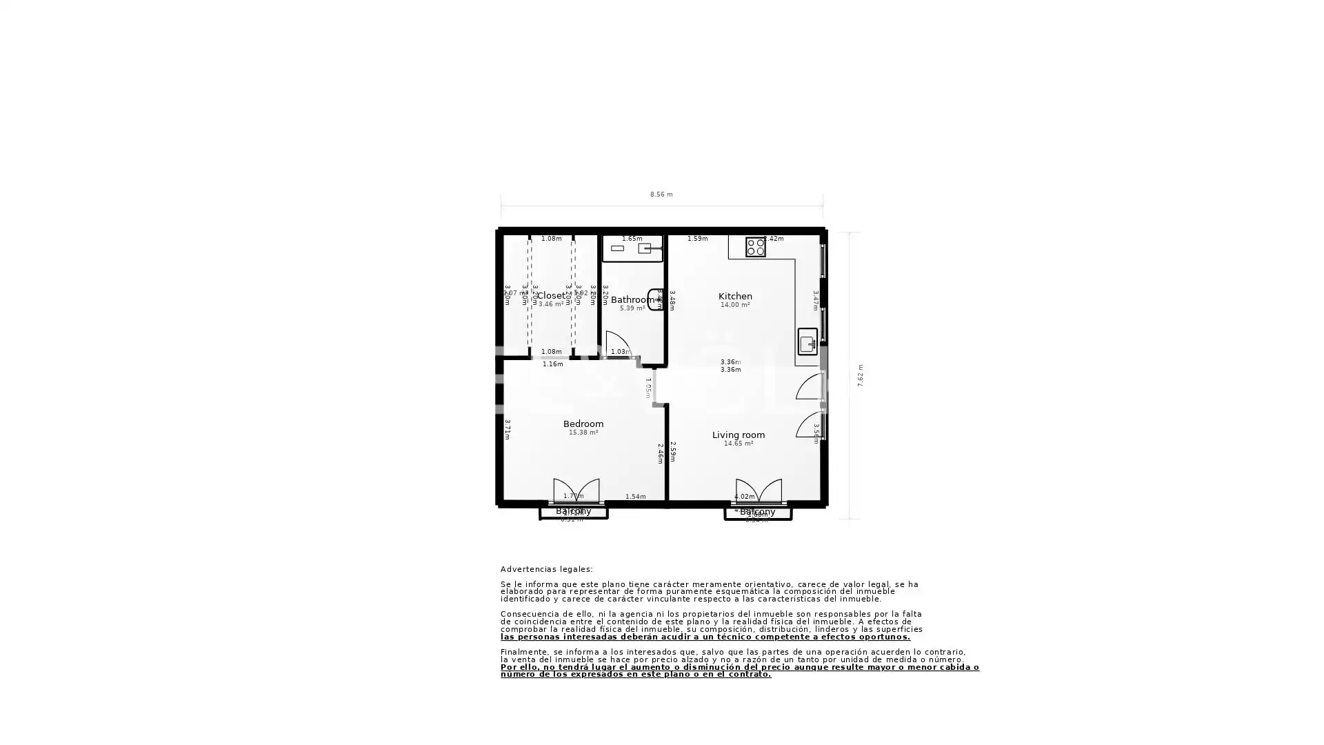 Piso en venta en Barcelona con Aire acondicionado, Calefacción y Amueblado