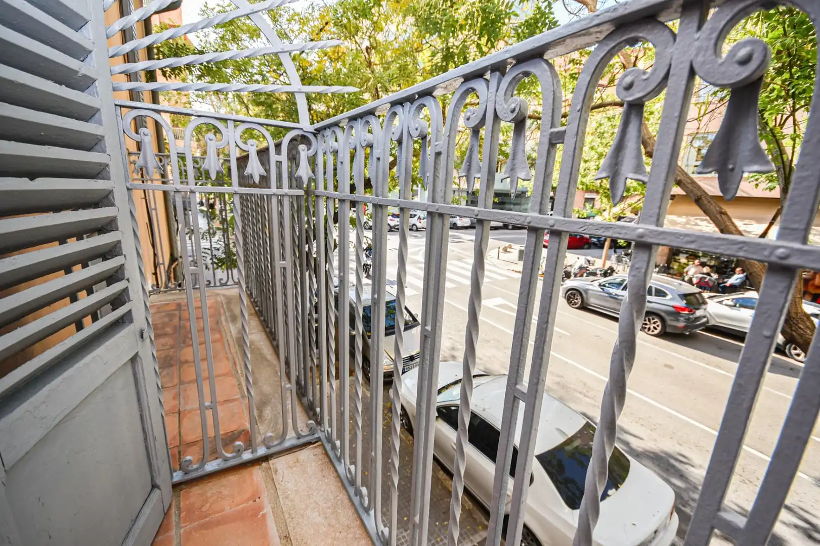 Terrasse von Wohnung zur Miete in  Palma de Mallorca mit Terrasse, Abstellraum und Balkon