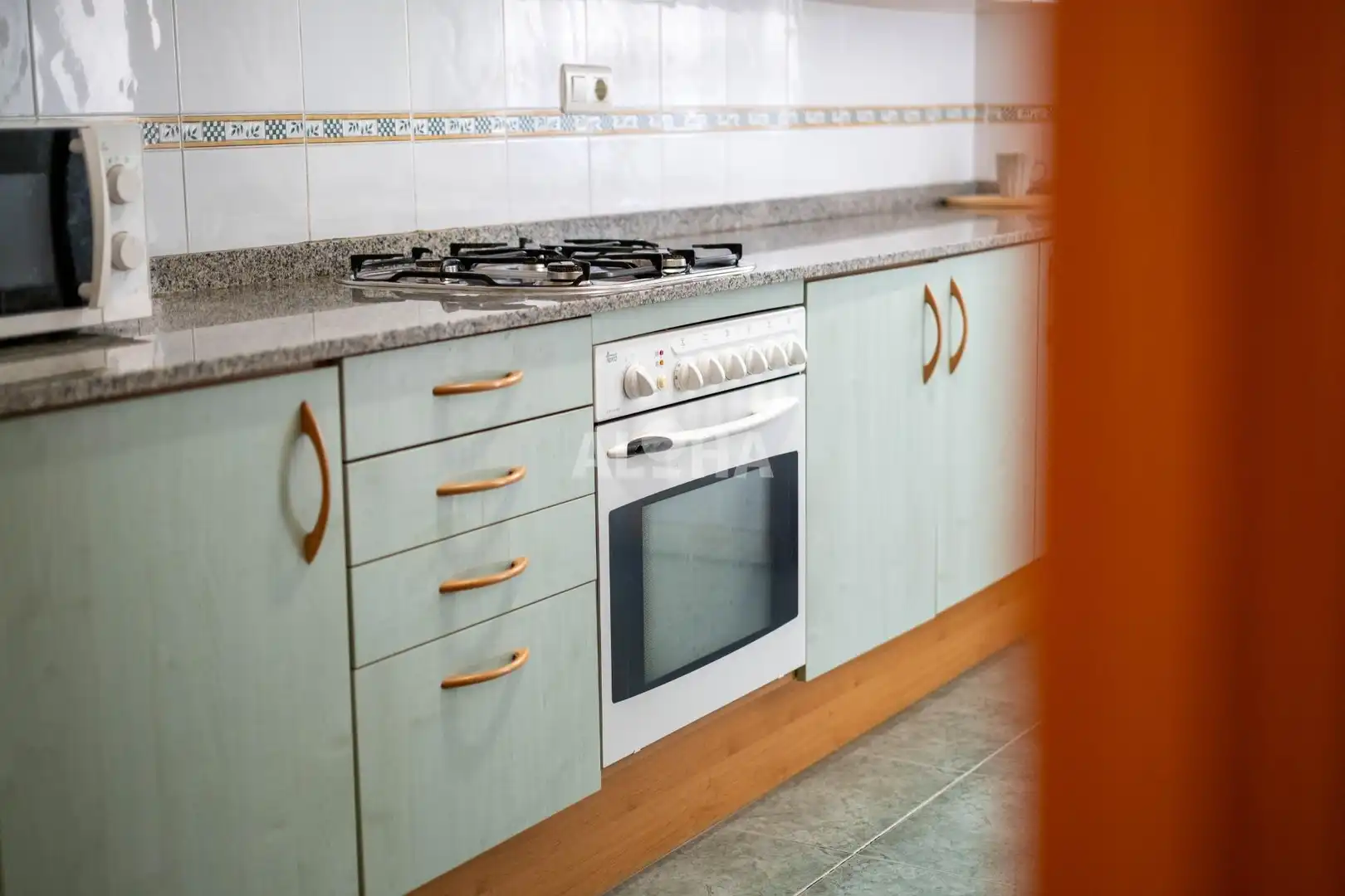 Küche von Wohnung zur untervermieten in Moncada mit Klimaanlage, Heizung und Terrasse