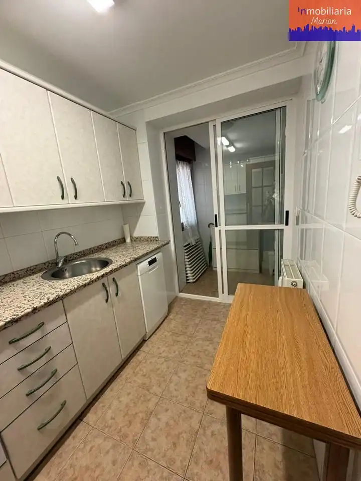 Küche von Wohnung zum Verkauf in Aranda de Duero mit Heizung, Terrasse und Möbliert