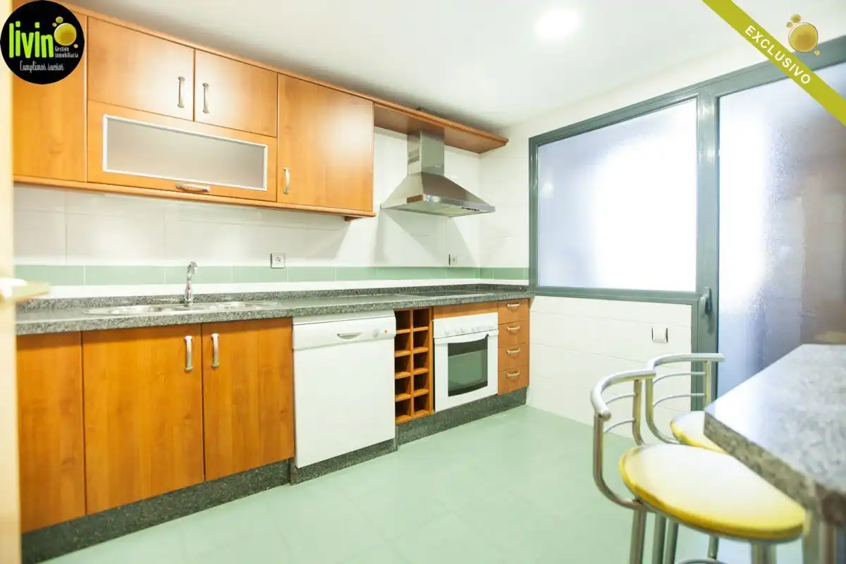 Kitchen of Flat for rent in Jaén  with Air Conditioner, Heating and Community pool