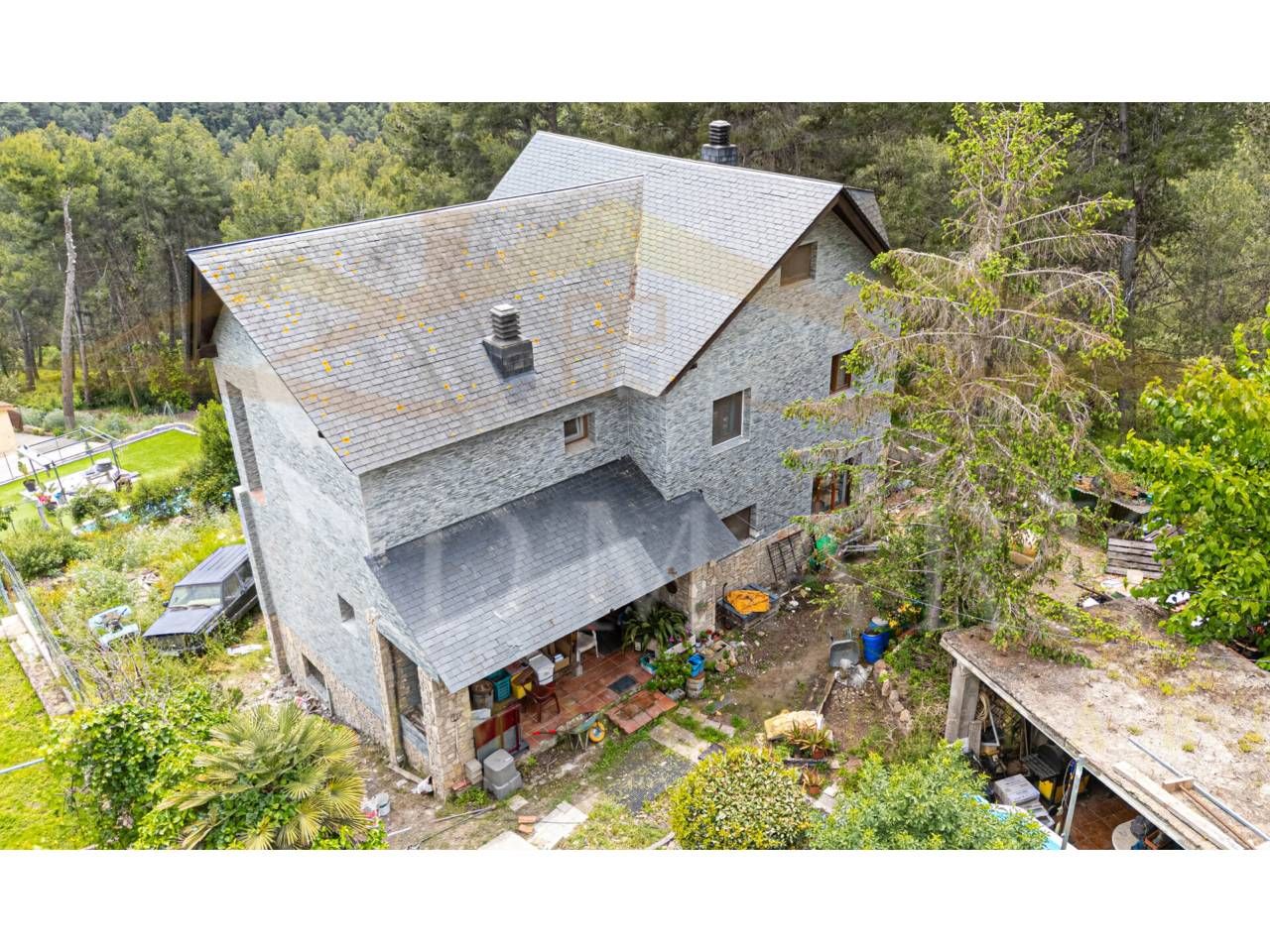 Vista exterior de Casa o chalet en venta en Corbera de Llobregat con Jardín privado, Terraza y Piscina