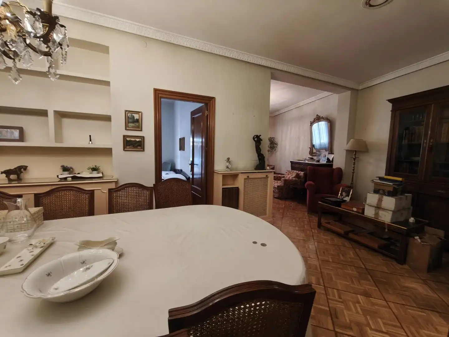 Comedor de Piso en venta en Madrid con Balcón y Alarma
