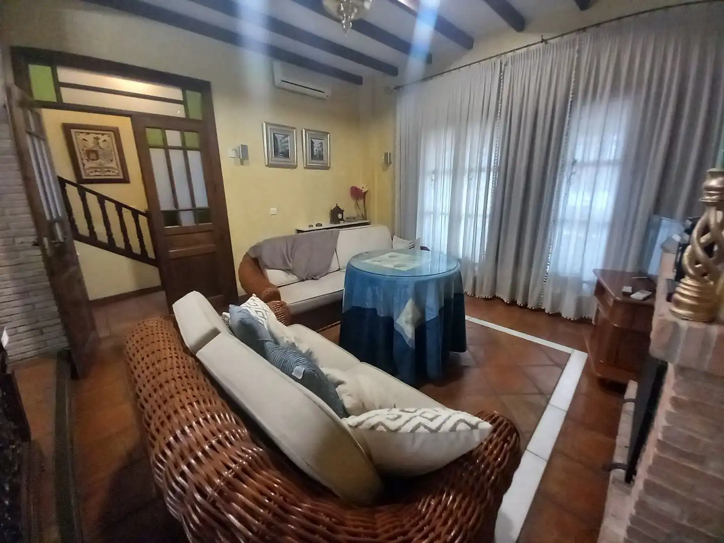 Sala d'estar de Casa o xalet en venda en Ronda amb Aire condicionat, Calefacció i Terrassa