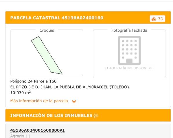 Terreno en Venta en Calle Cruz Verde, 7 en Miguel Esteban