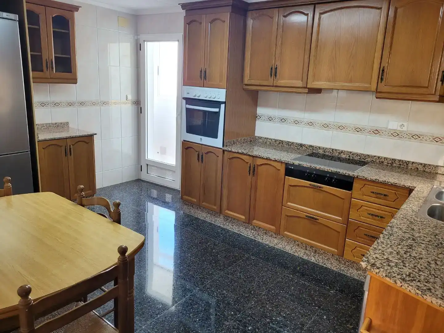 Kitchen of Flat for rent in Aspe  with Air Conditioner and Balcony
