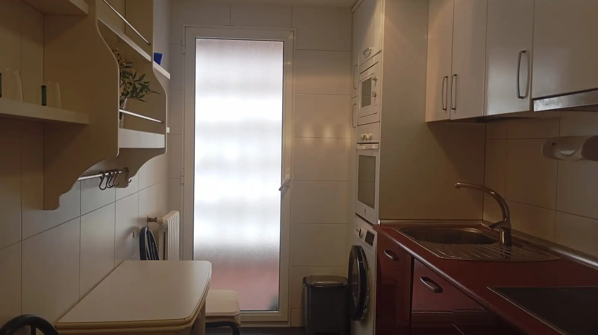Kitchen of Flat for rent in Zaragoza  with Heating, Parquet flooring and Terrace
