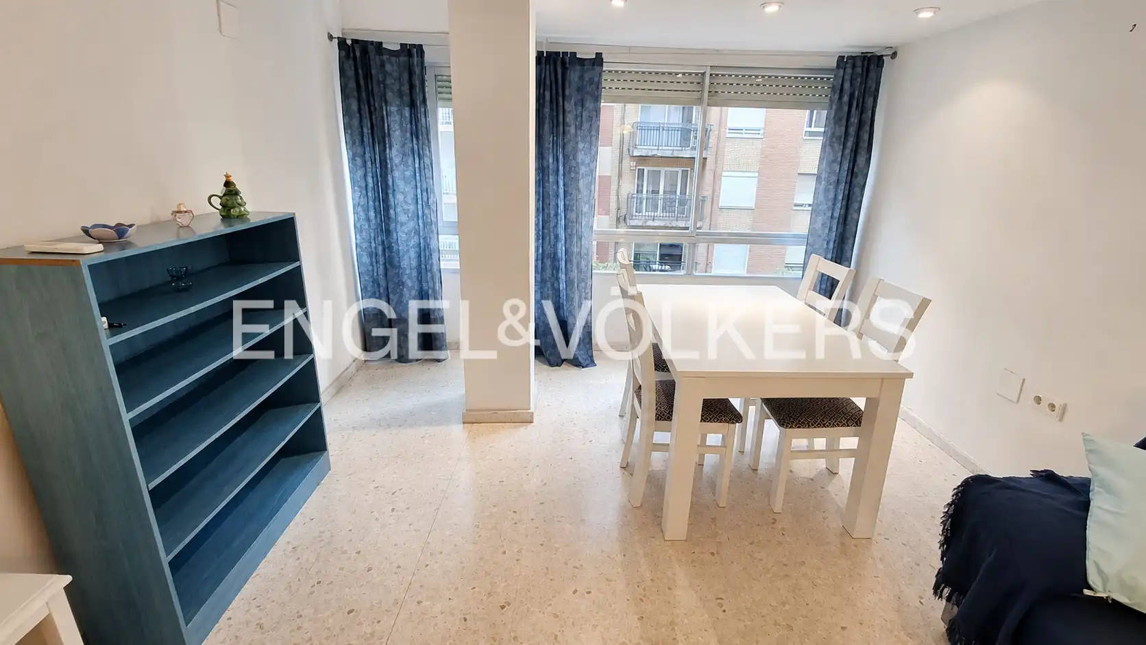 Dining room of Flat for rent in Valencia  with Heating, Furnished and Balcony