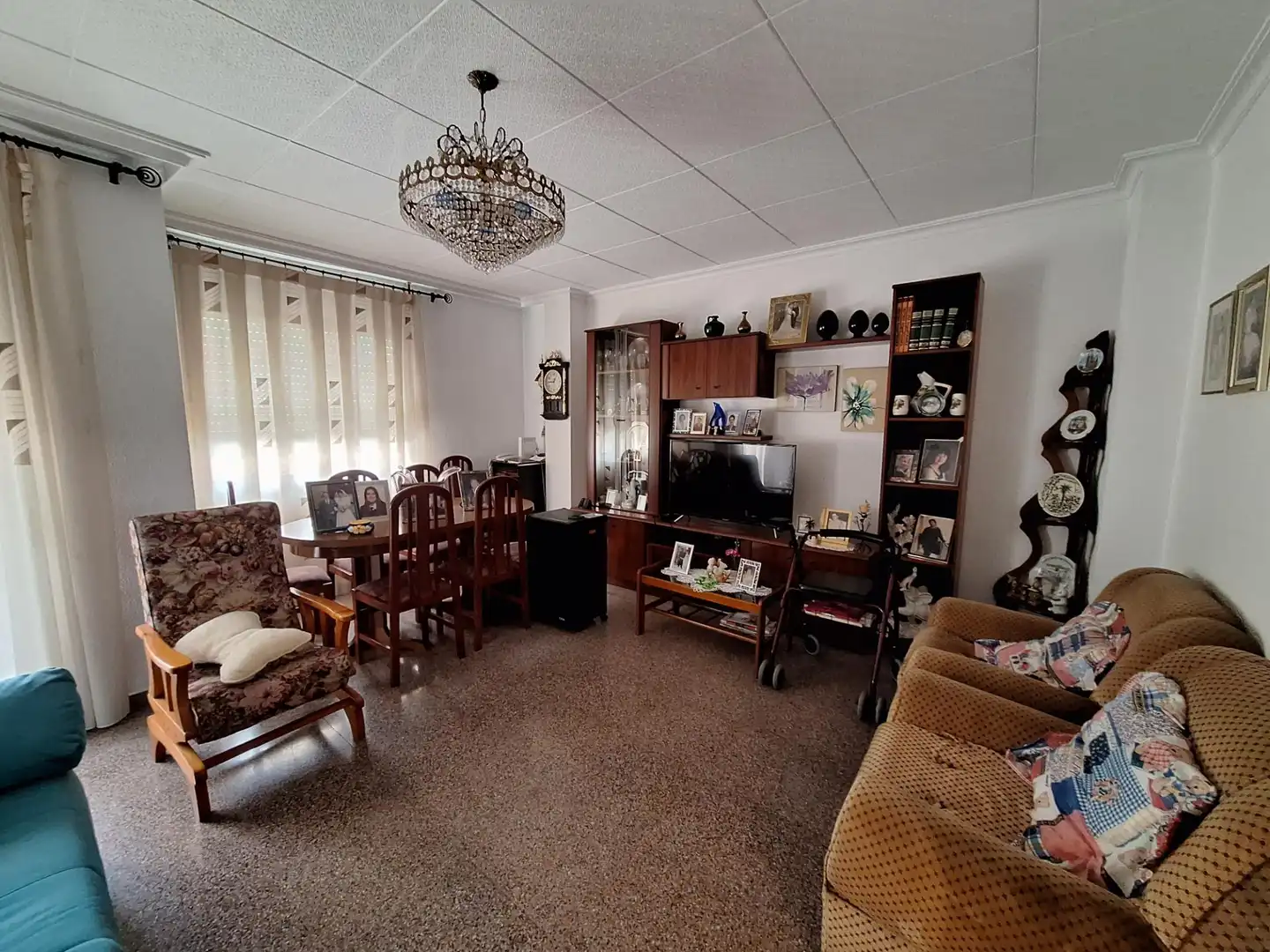 Sala de estar de Piso en venta en Elche / Elx con Balcón