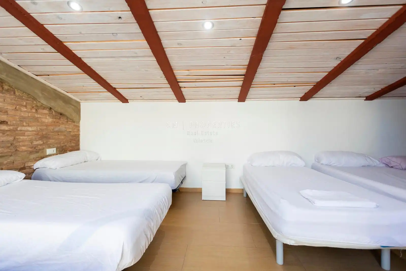 Schlafzimmer von Haus oder Chalet zur Miete in Valencia mit Klimaanlage, Heizung und Terrasse