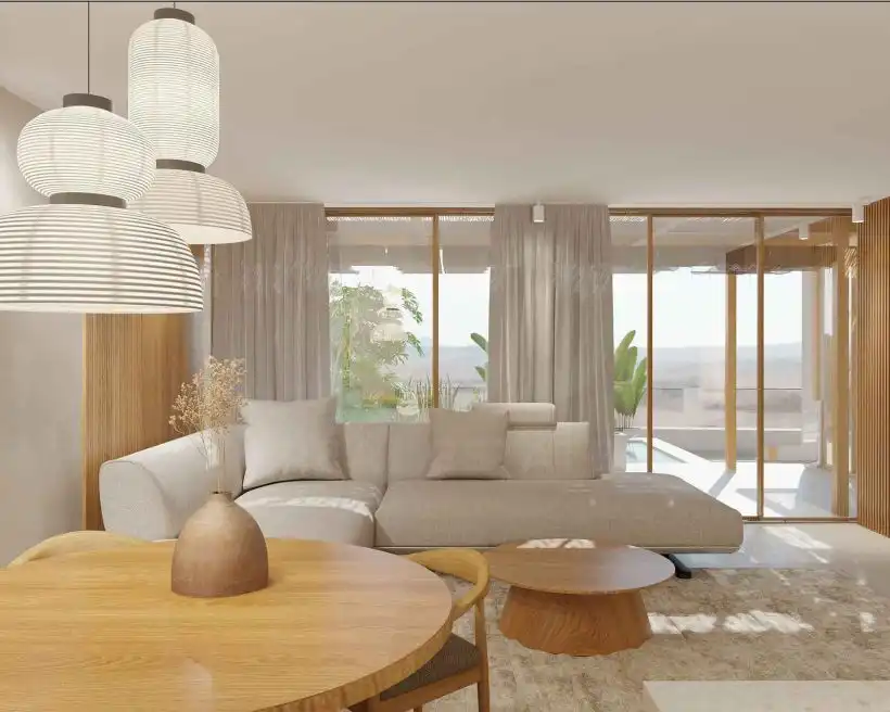 Living room of Houses for sale in Adeje  with Terrace and Swimming Pool