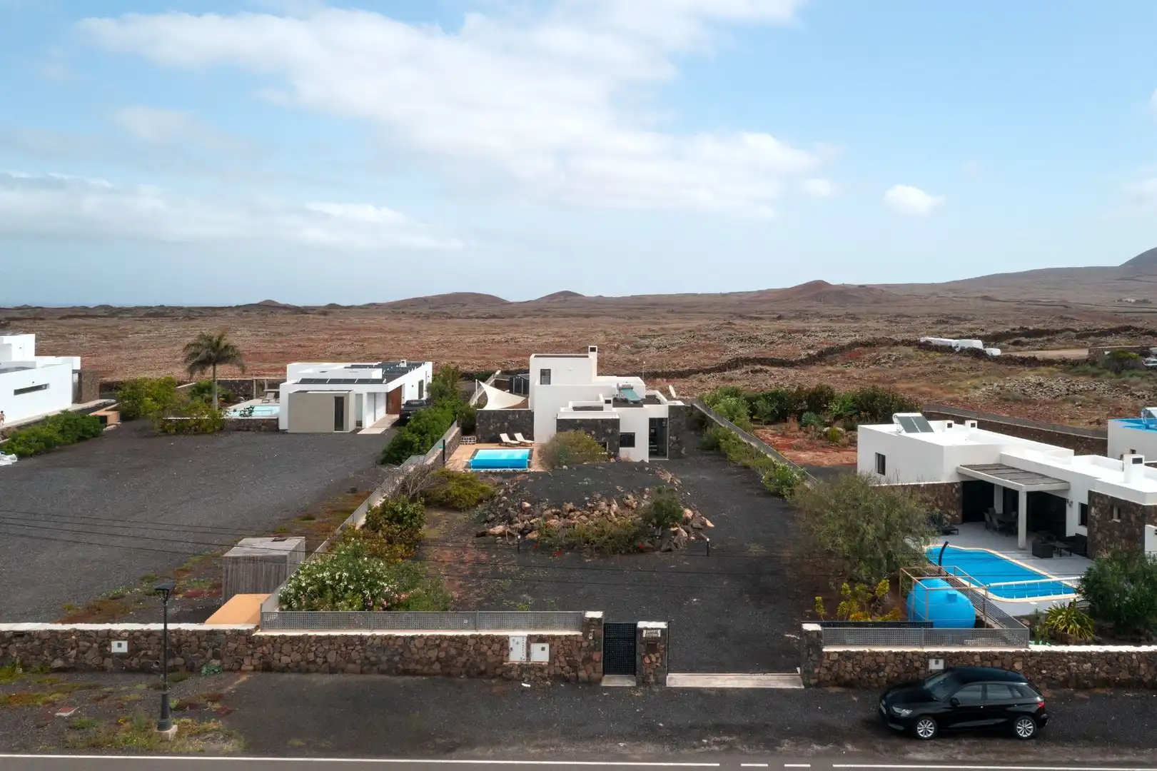 Vista exterior de Casa o chalet en venta en La Oliva con Jardín privado, Terraza y Trastero