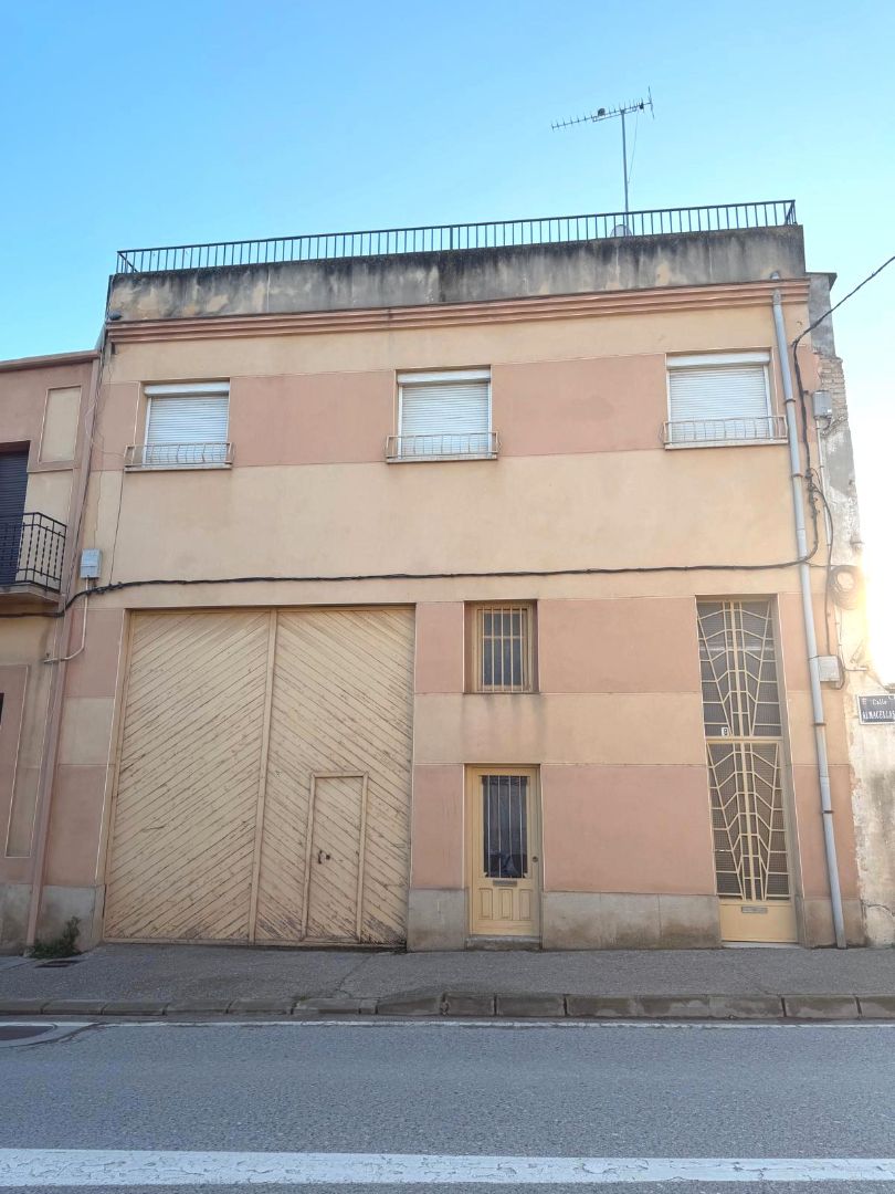 Vista exterior de Casa o chalet en venta en Binéfar con Terraza y Amueblado