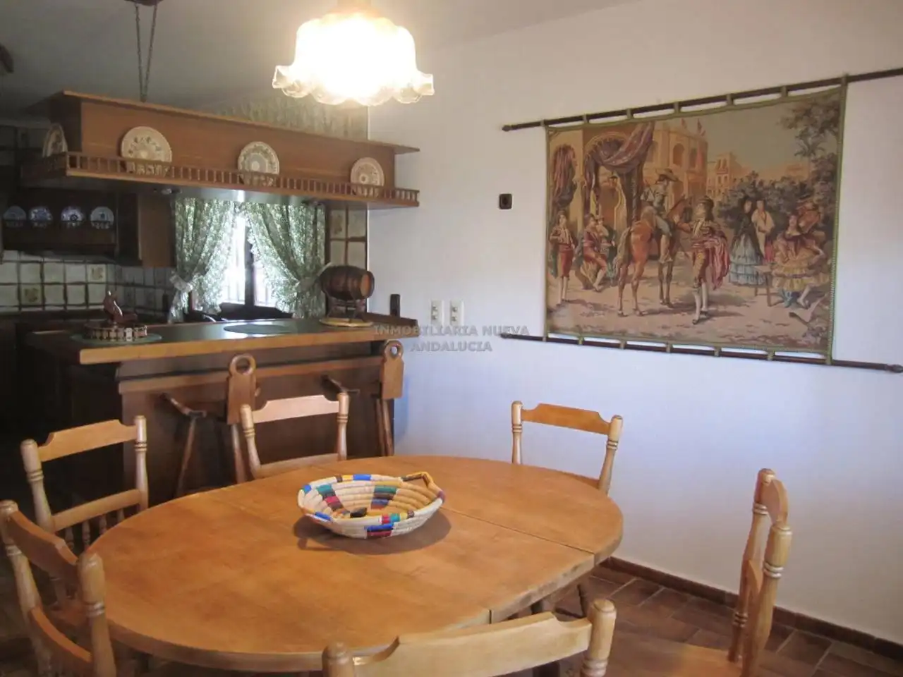 Comedor de Casa o chalet de alquiler en Almería con Terraza y Amueblado