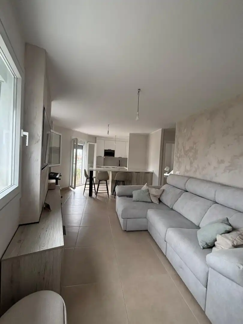 Living room of Flat for sale in Gibraleón  with Air Conditioner, Heating and Storage room