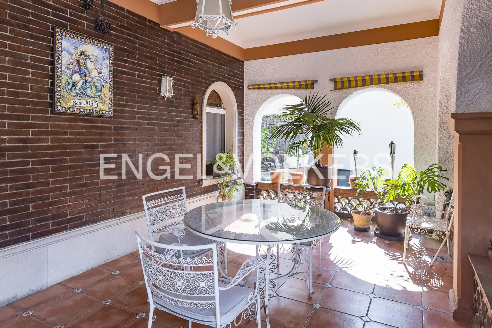 Terraza de Casa o chalet en venta en Barcelona con Calefacción, Jardín privado y Terraza