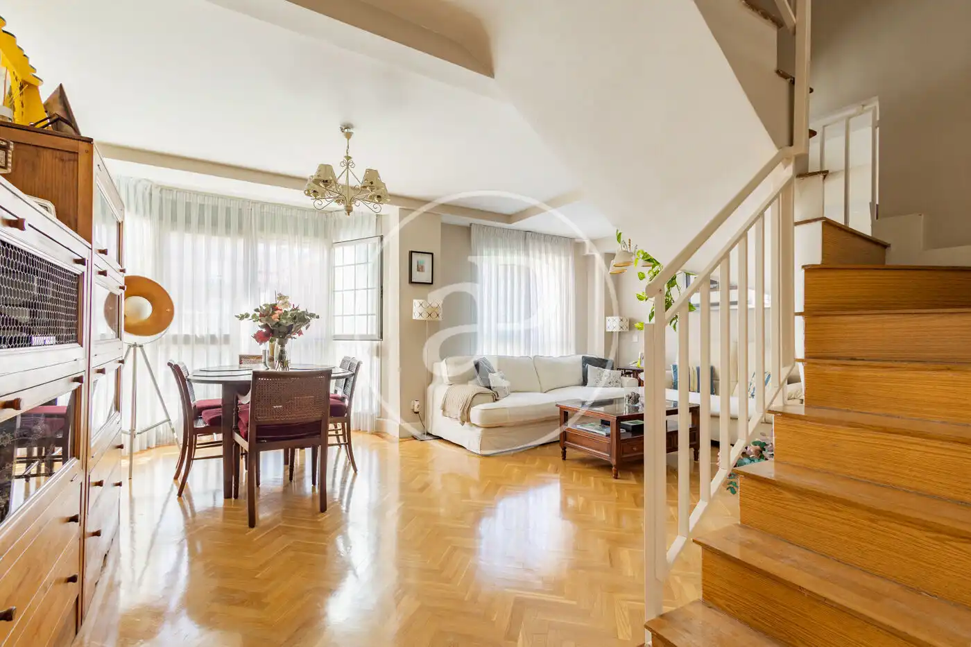 Living room of Flat for sale in Retiro