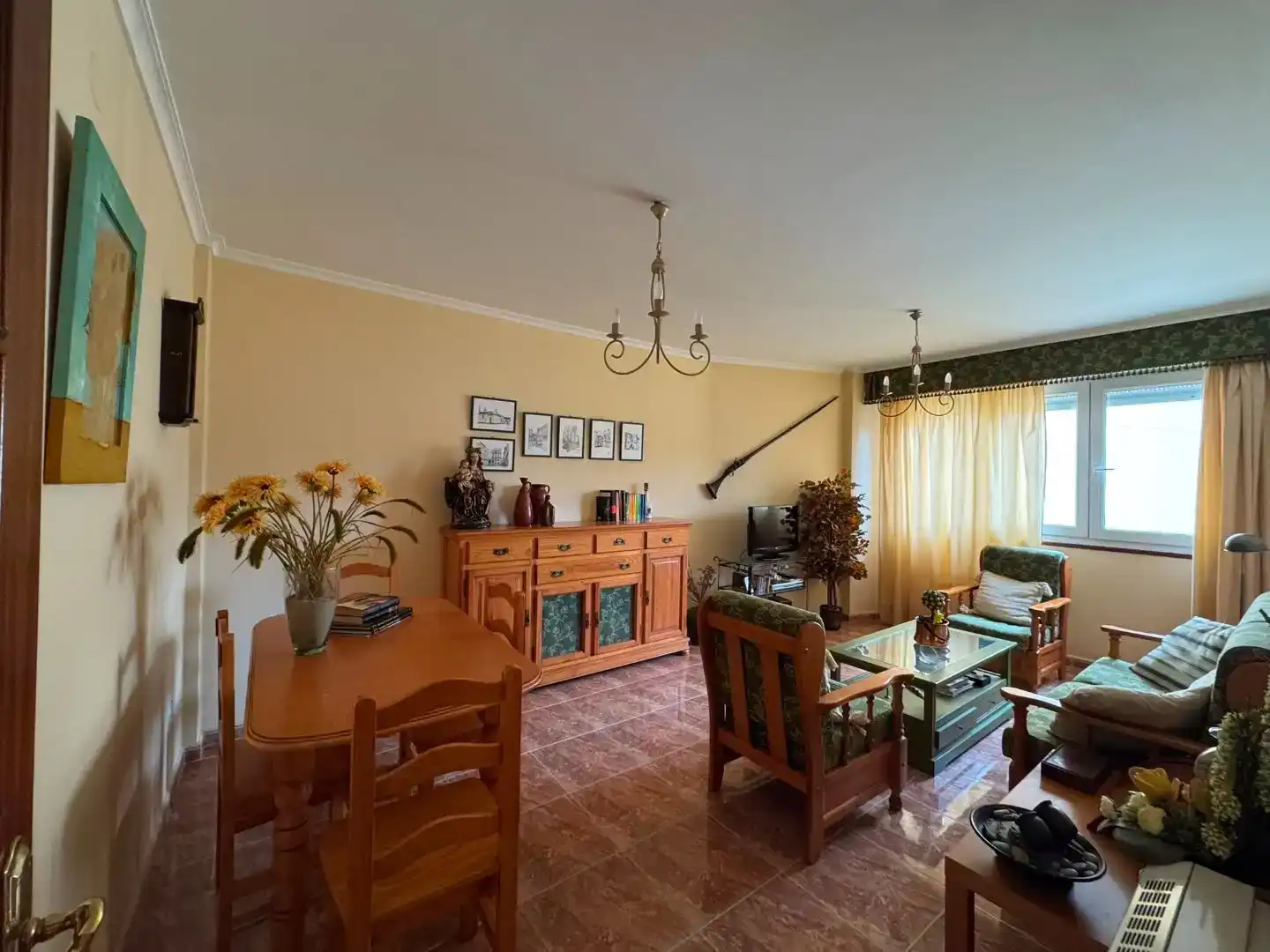 Wohnzimmer von Wohnung zum Verkauf in Viveiro