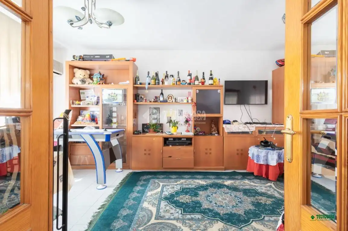 Cuina de Casa adosada en venda en Níjar amb Aire condicionat