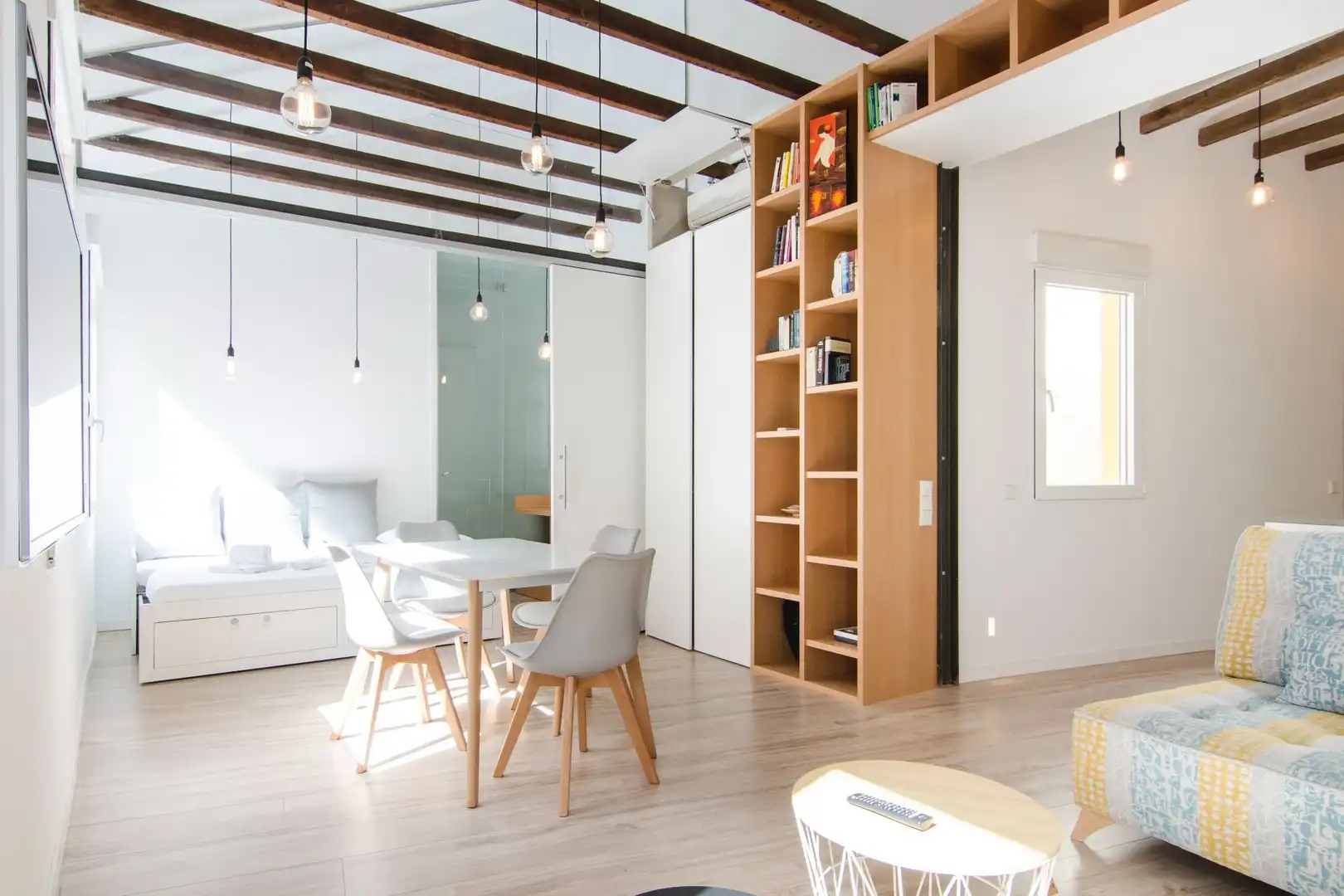Sala de estar de Ático en venta en Madrid con Calefacción y Amueblado