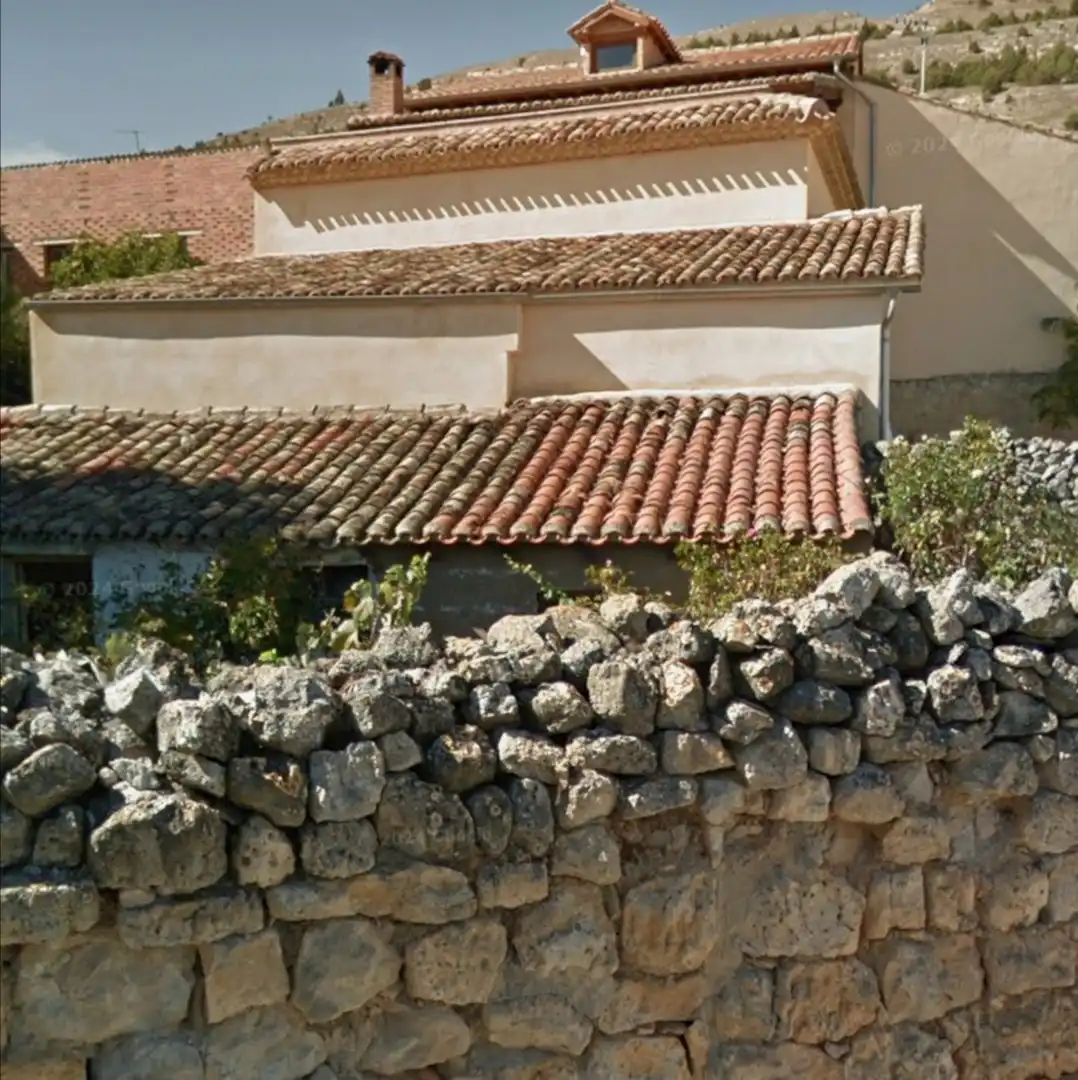 Vista exterior de Casa o chalet en venta en Castrojeriz con Calefacción, Jardín privado y Amueblado