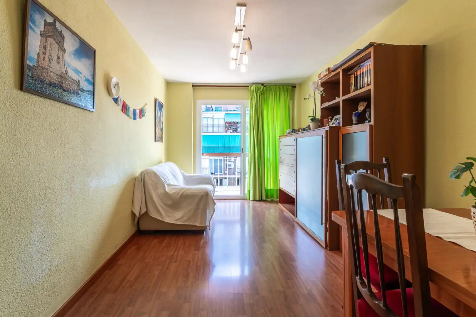 Bedroom of Flat for sale in L'Hospitalet de Llobregat  with Parquet flooring and Balcony