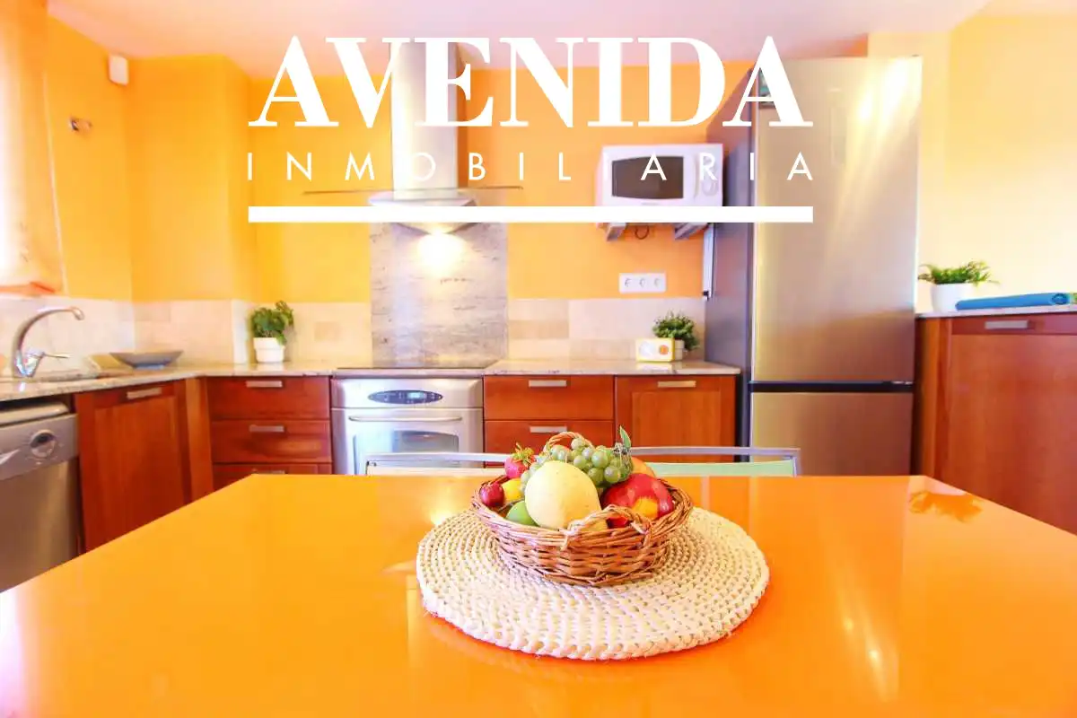 Kitchen of Apartments for sale in Oropesa del Mar / Orpesa  with Air Conditioner, Heating and Terrace