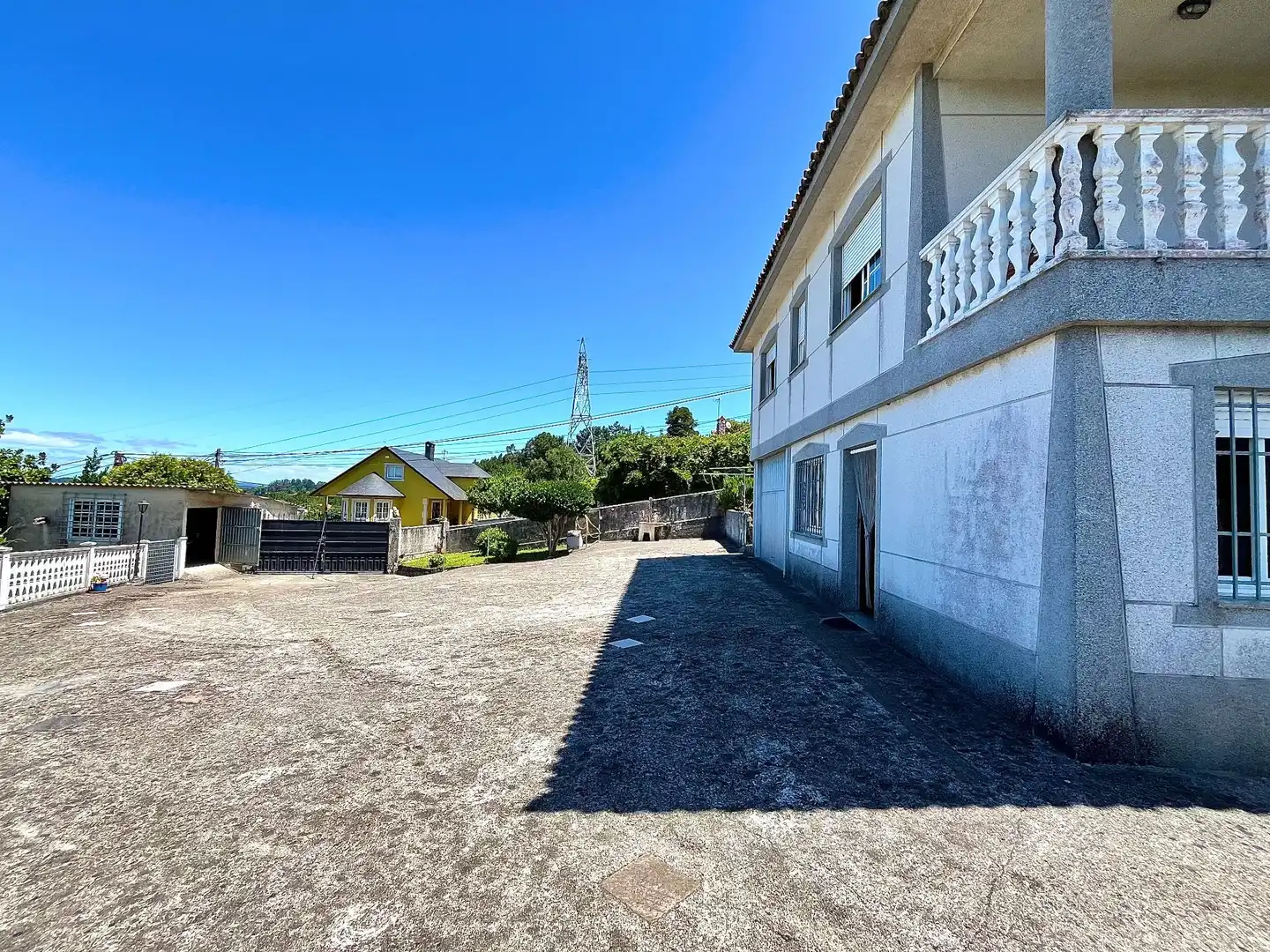 Vista exterior de Casa o chalet en venta en Cambre  con Jardín privado