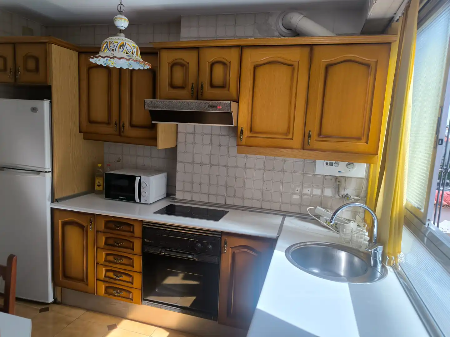 Cuina de Pis de lloguer en Madrid amb Aire condicionat, Calefacció i Parquet