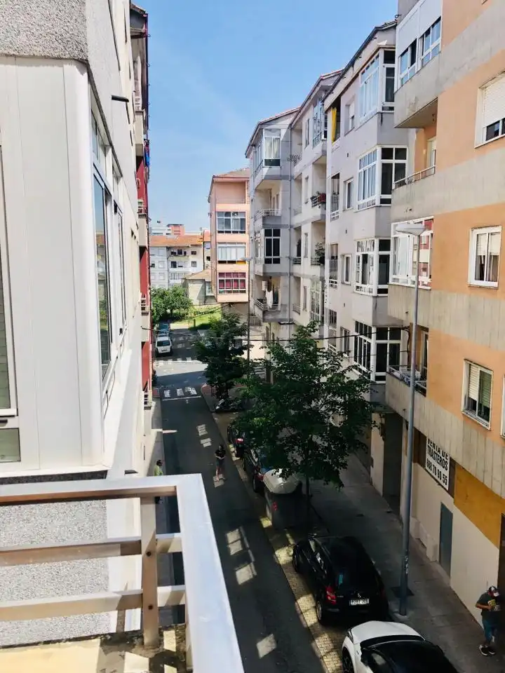 Exterior view of Flat for sale in Ourense Capital   with Heating, Parquet flooring and Storage room