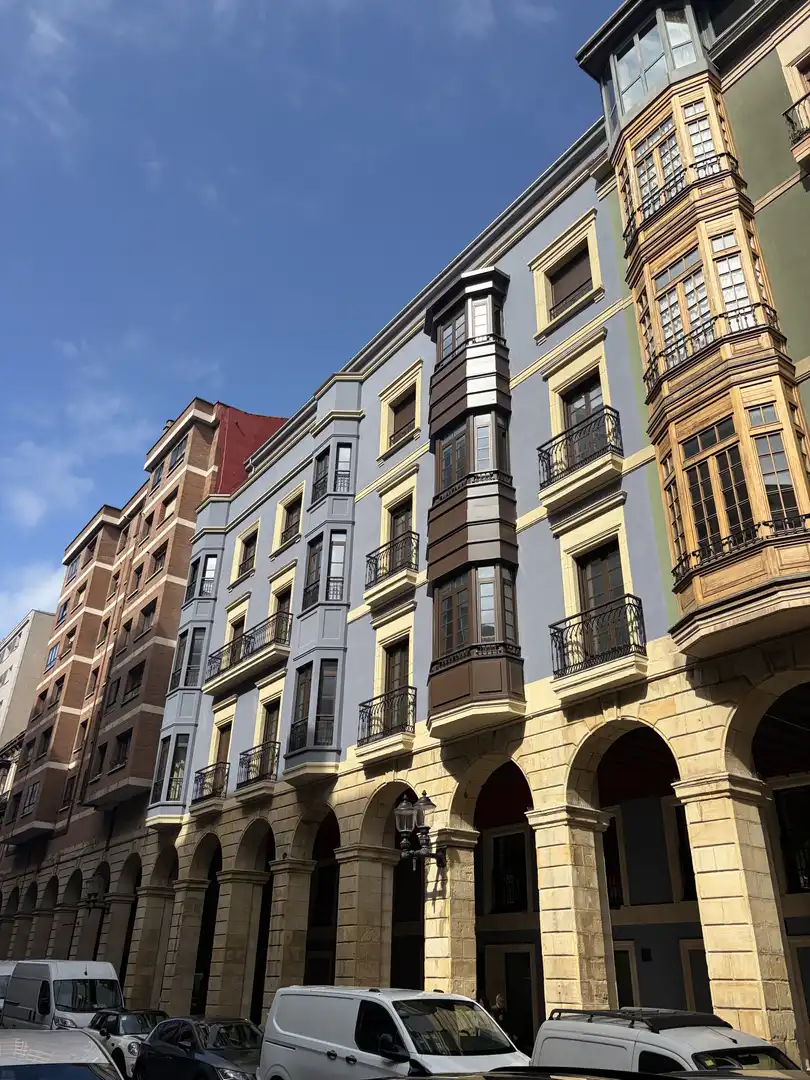 Exterior view of Flat for sale in Gijón   with Storage room