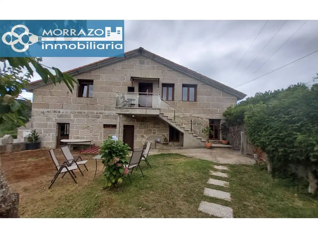 Exterior view of Houses for sale in Marín  with Heating, Private garden and Terrace