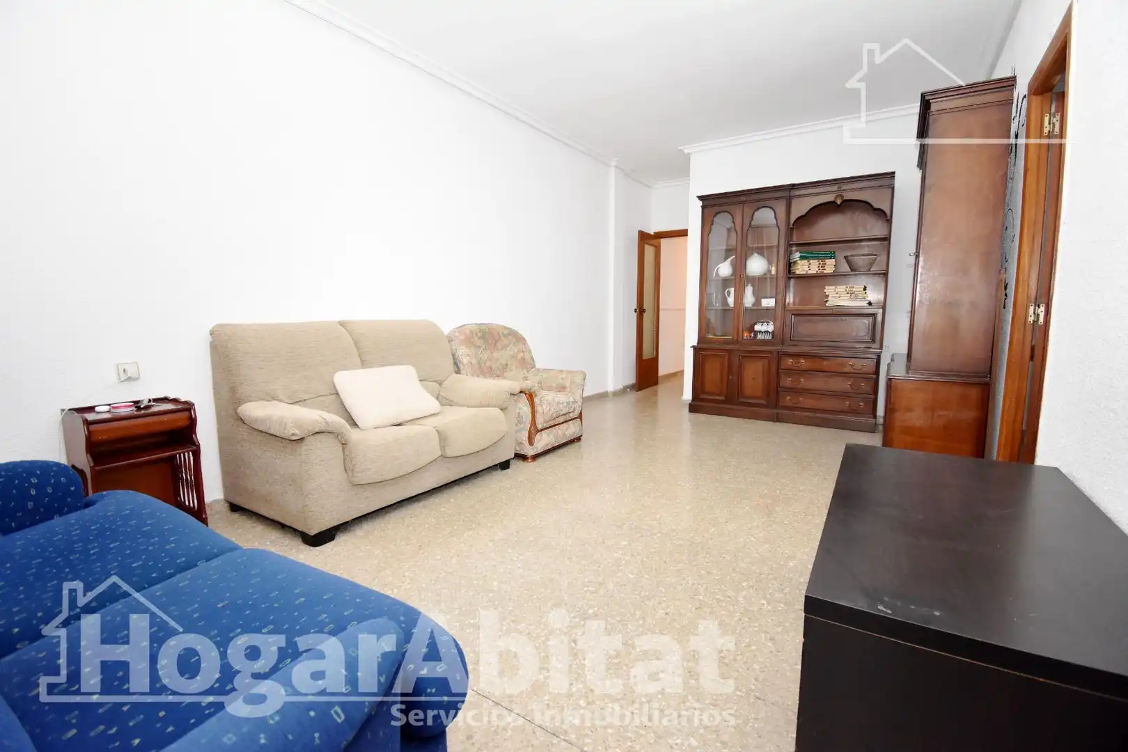 Sala de estar de Piso en venta en Camí Reial 