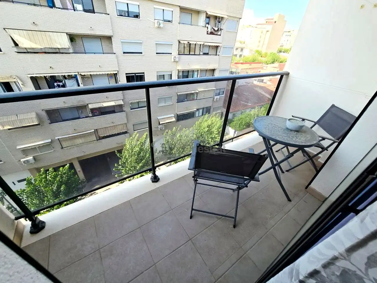 Balcony of Flat for sale in Benidorm  with Air Conditioner, Terrace and Furnished
