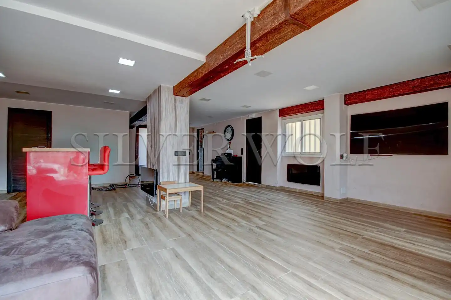 Living room of Houses for sale in Santa Eulàlia de Ronçana  with Air Conditioner, Heating and Private garden