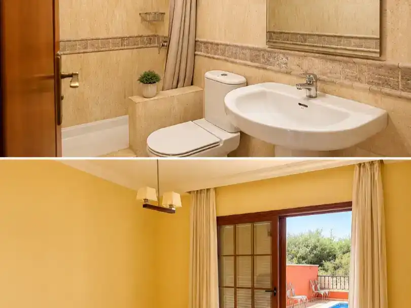 Bathroom of Flat for sale in Adeje  with Air Conditioner, Private garden and Storage room