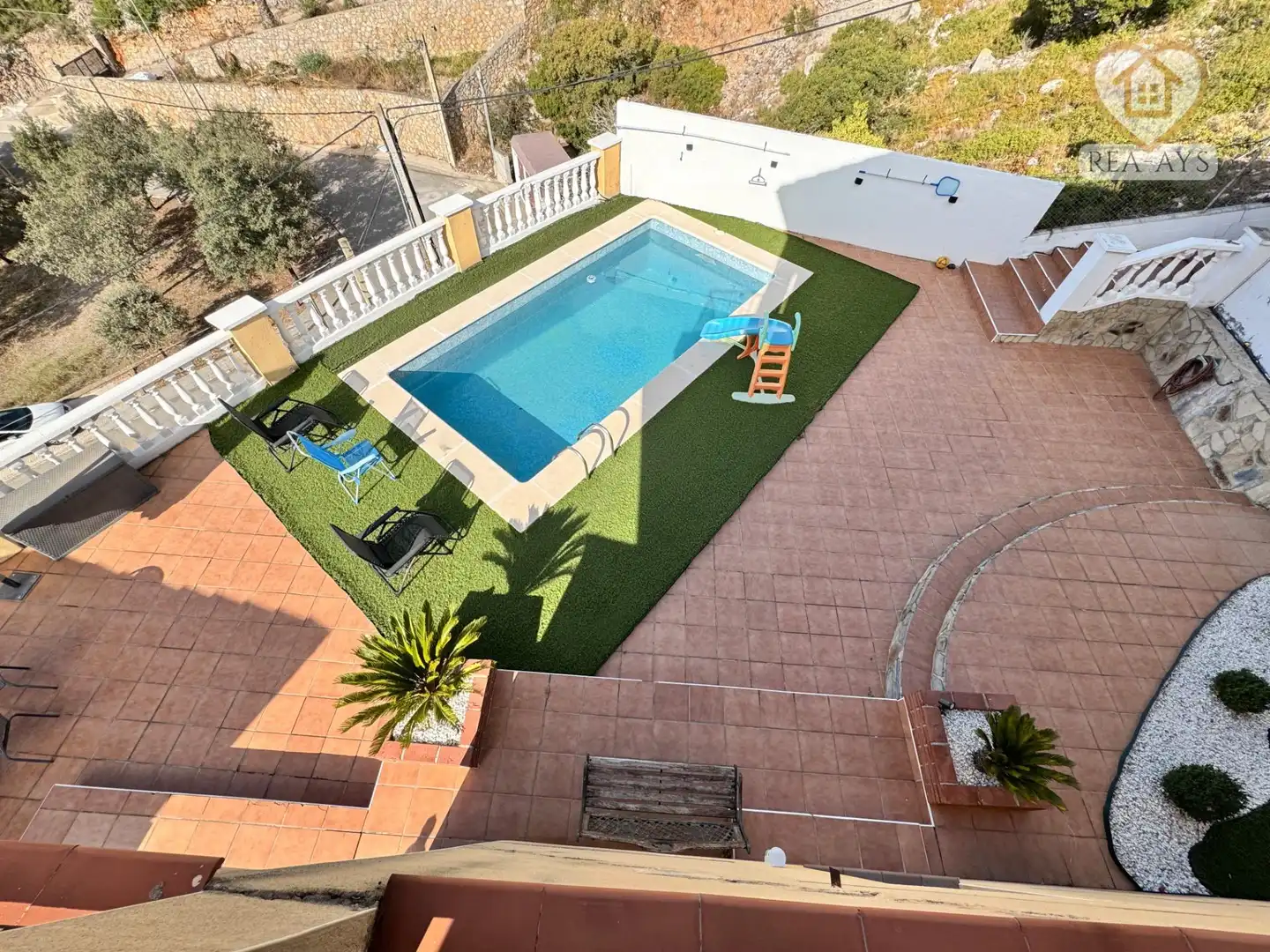 Piscina de Casa o xalet en venda en Olesa de Bonesvalls amb Calefacció, Jardí privat i Parquet