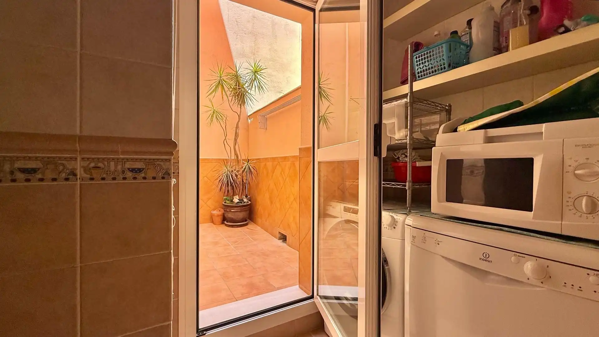 Küche von Wohnung zum Verkauf in Mijas mit Klimaanlage, Terrasse und Möbliert