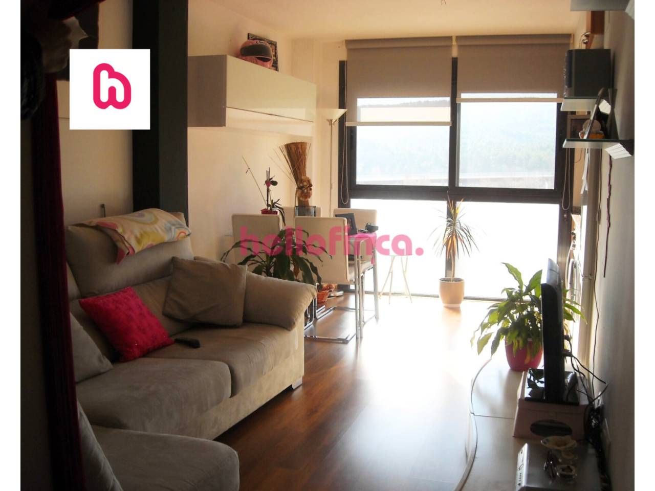 Sala d'estar de Pis en venda en Vilanova del Camí amb Aire condicionat, Parquet i Moblat