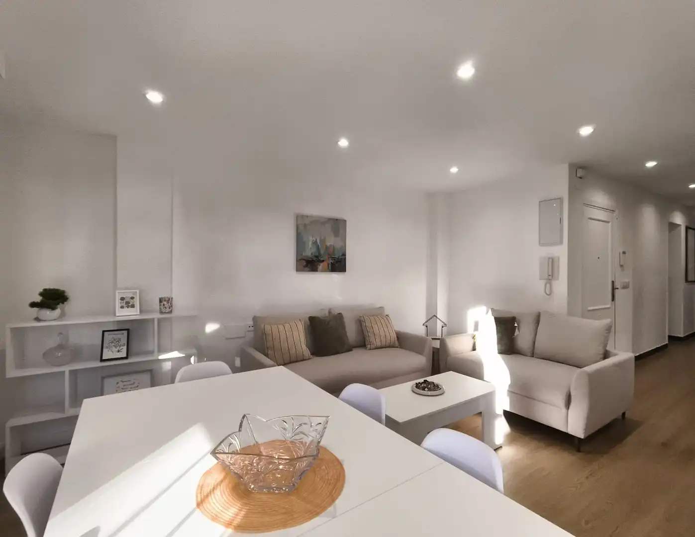Living room of Flat for rent in Castellón de la Plana / Castelló de la Plana  with Furnished, TV and Internet