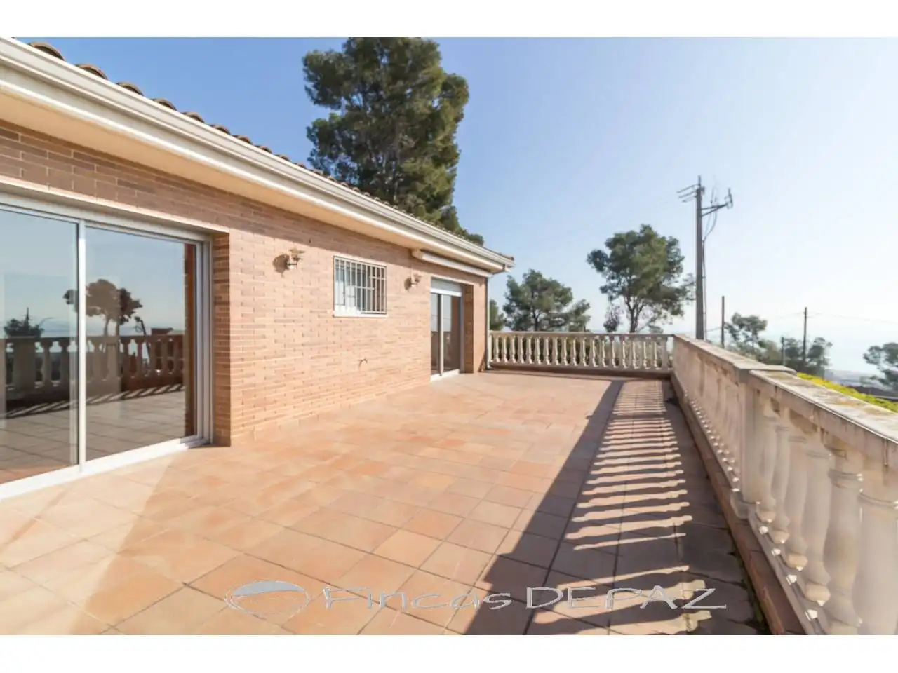 Terrassa de Casa o xalet en venda en Castelldefels amb Aire condicionat, Calefacció i Jardí privat
