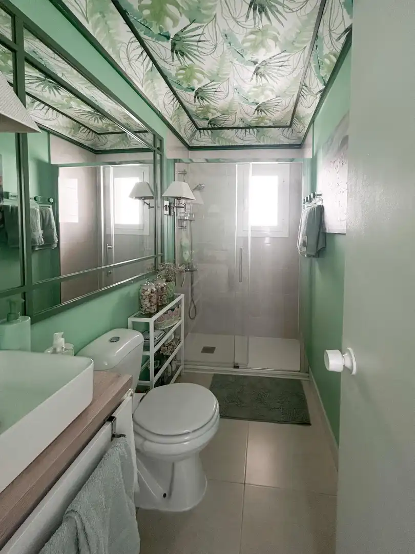 Baño de Ático de alquiler en  Palma de Mallorca con Aire acondicionado, Calefacción y Terraza