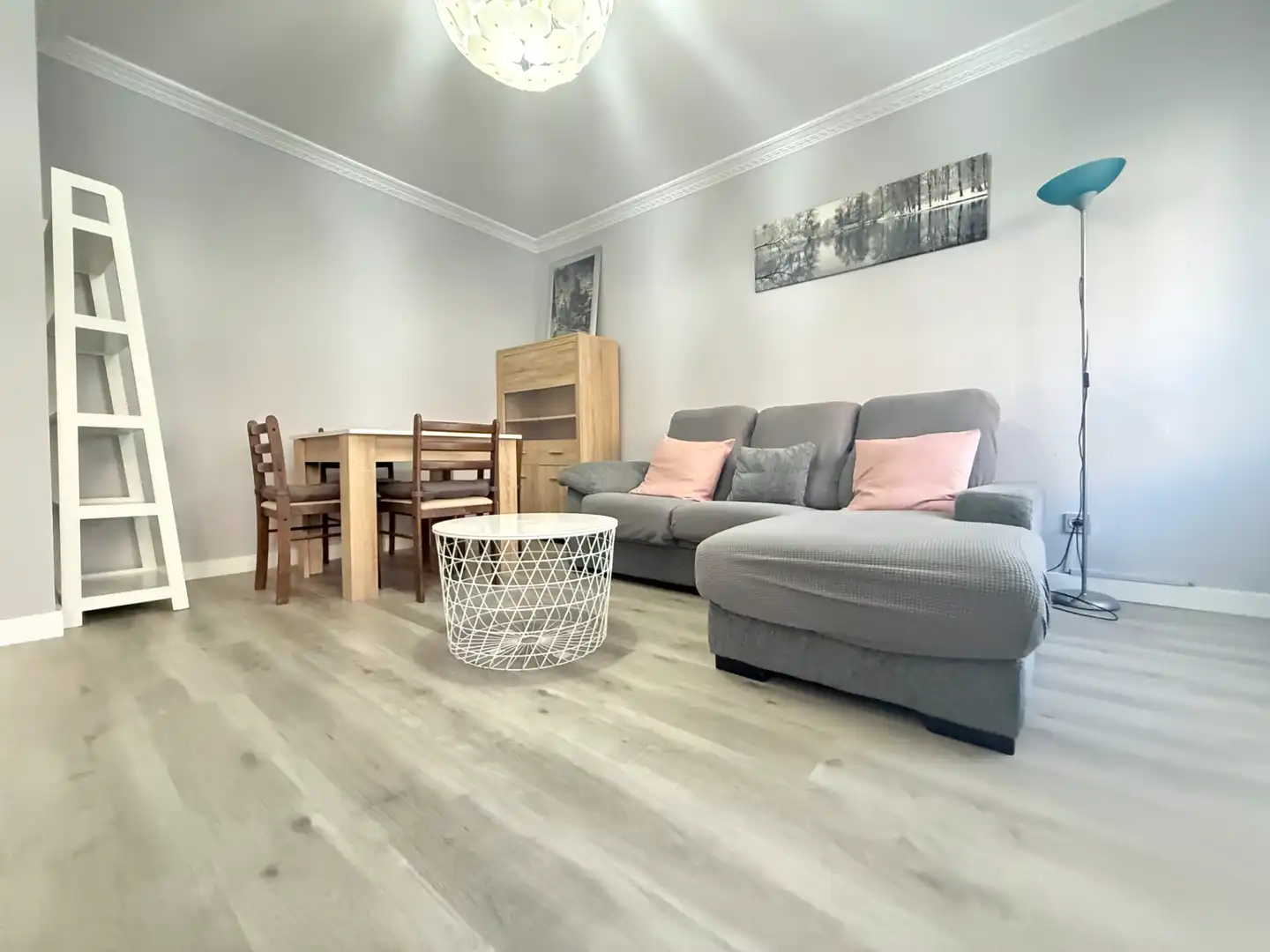 Wohnzimmer von Wohnung zum Verkauf in Palencia mit Heizung und Möbliert