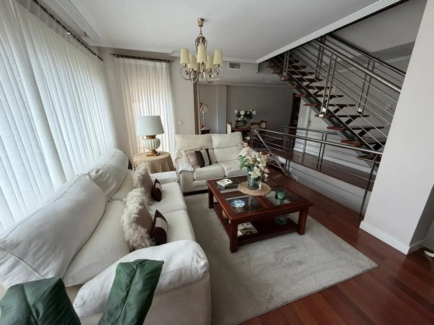 Living room of Houses for sale in Poblete  with Air Conditioner, Heating and Swimming Pool