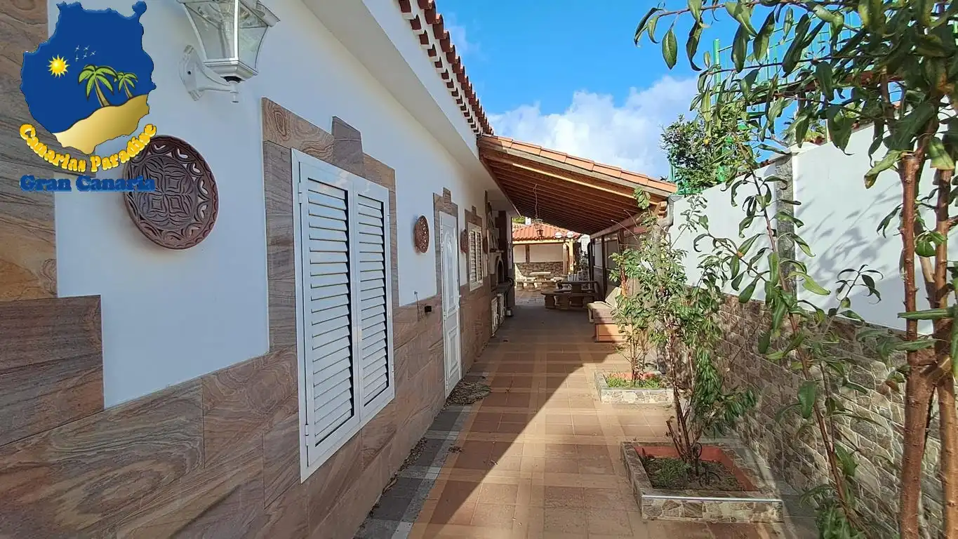 Terrassa de Casa o xalet en venda en San Bartolomé de Tirajana amb Aire condicionat, Terrassa i Moblat