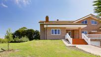 Exterior view of Single-family semi-detached for sale in Gijón   with Heating, Parquet flooring and Terrace