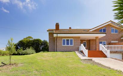 Exterior view of Single-family semi-detached for sale in Gijón   with Terrace